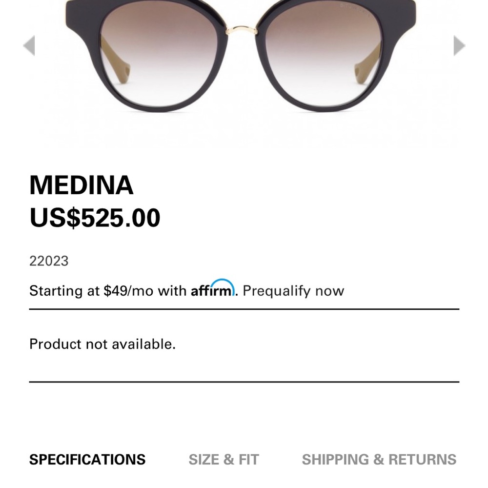 DITA Medina sunglasses - Picture 4 of 5